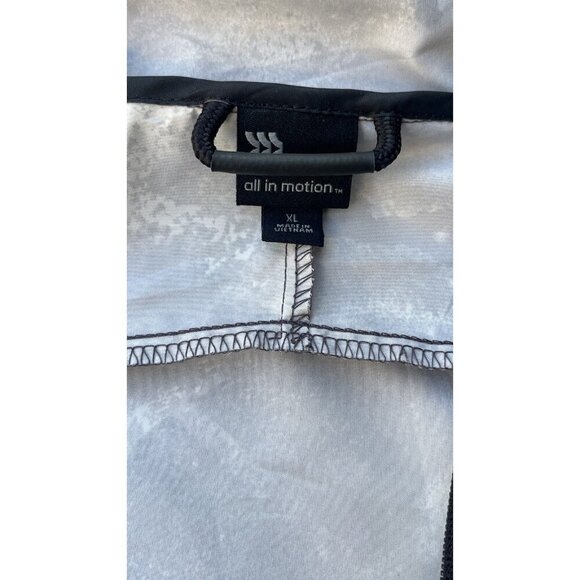 All in Motion Men’s Size XL Waterproof Rain Windbreaker Jacket Gray - Picture 13 of 15